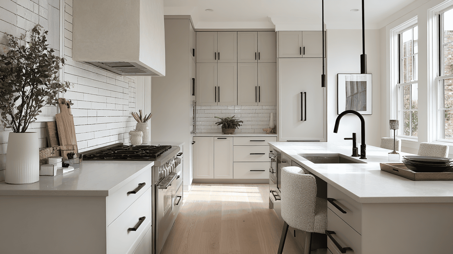 stick to neutral color palettes