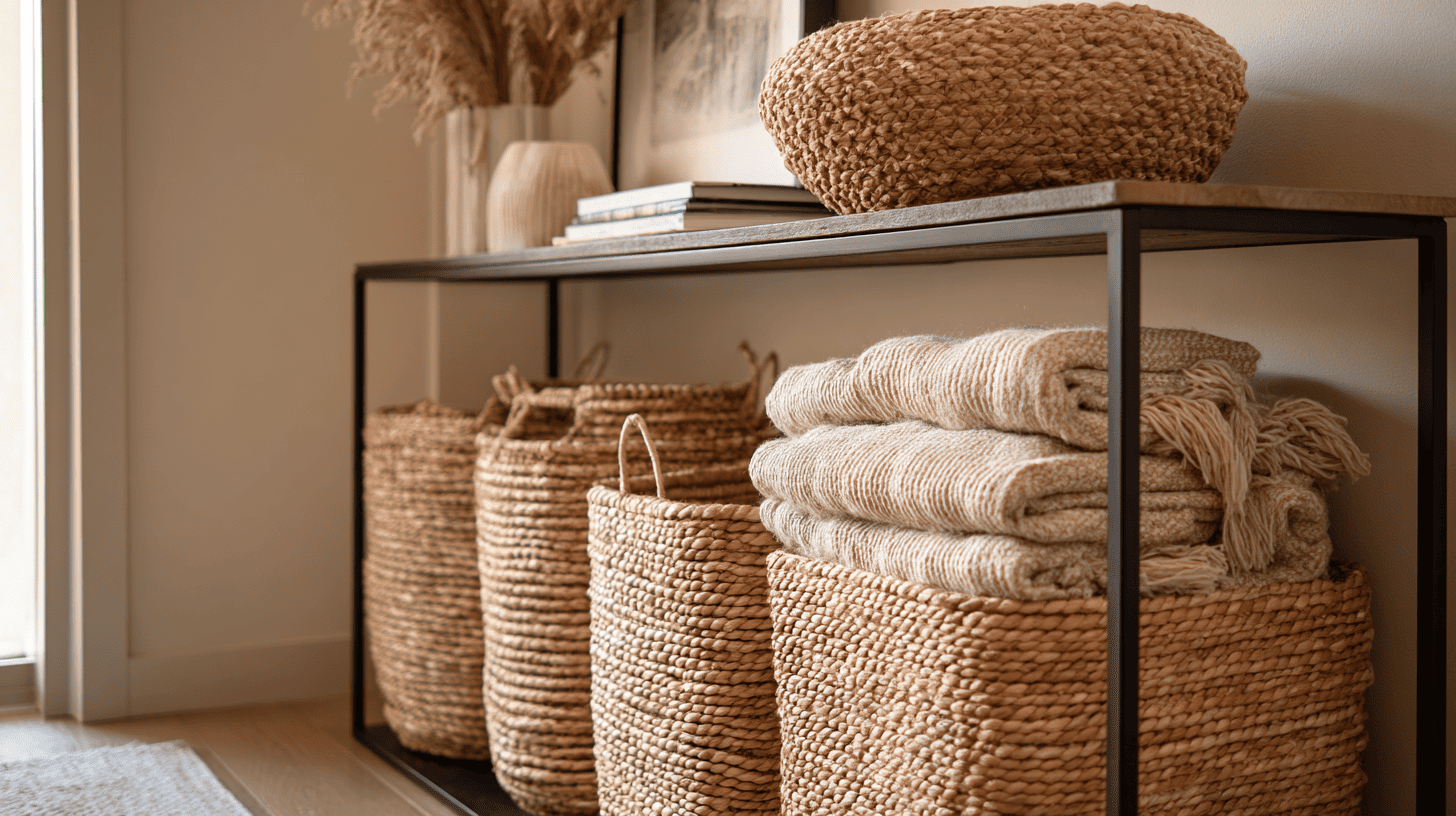 stylish storage baskets