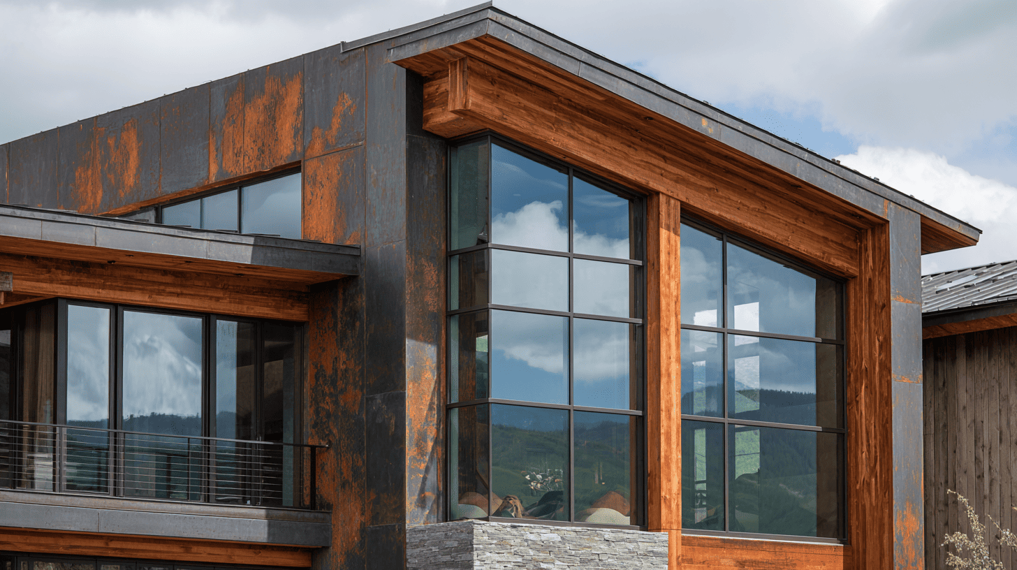 timber frame modern combinations