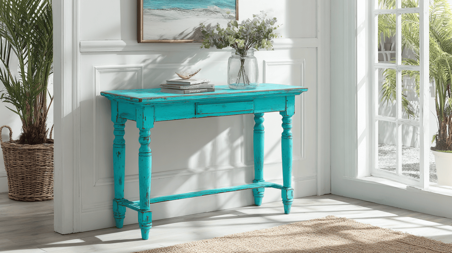 turquoise accent furniture