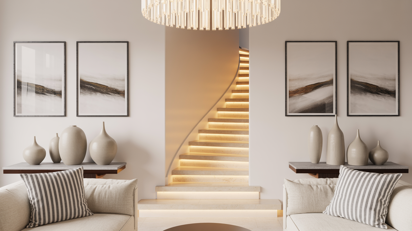 types of rhythm in interior design