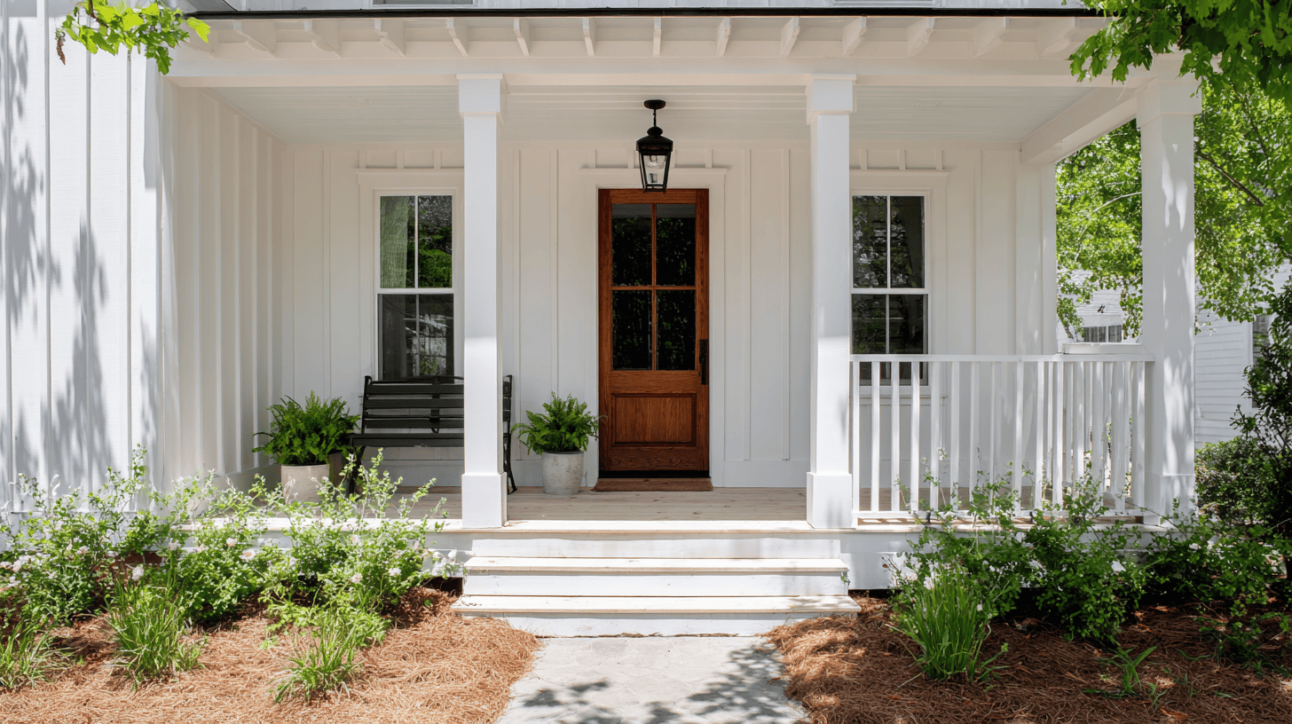 use simple porch columns
