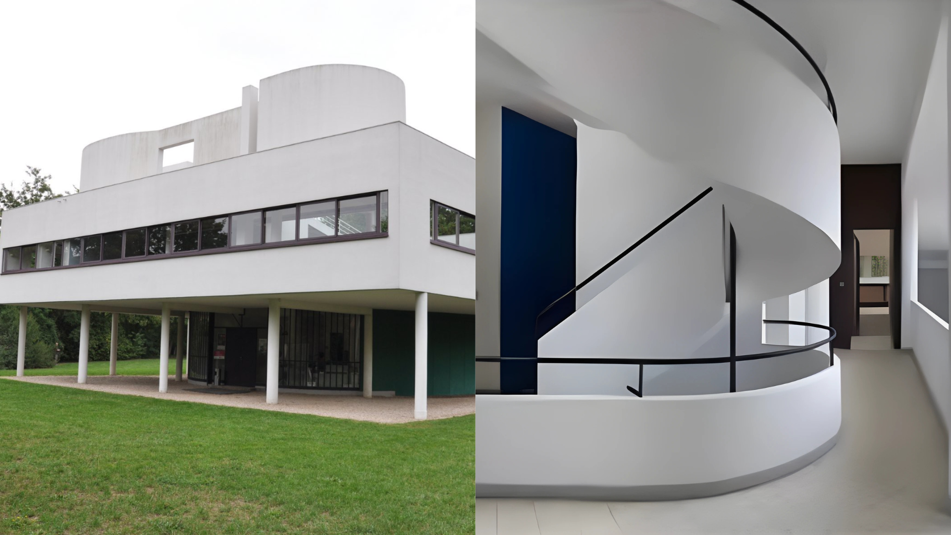 villa savoye by le corbusier