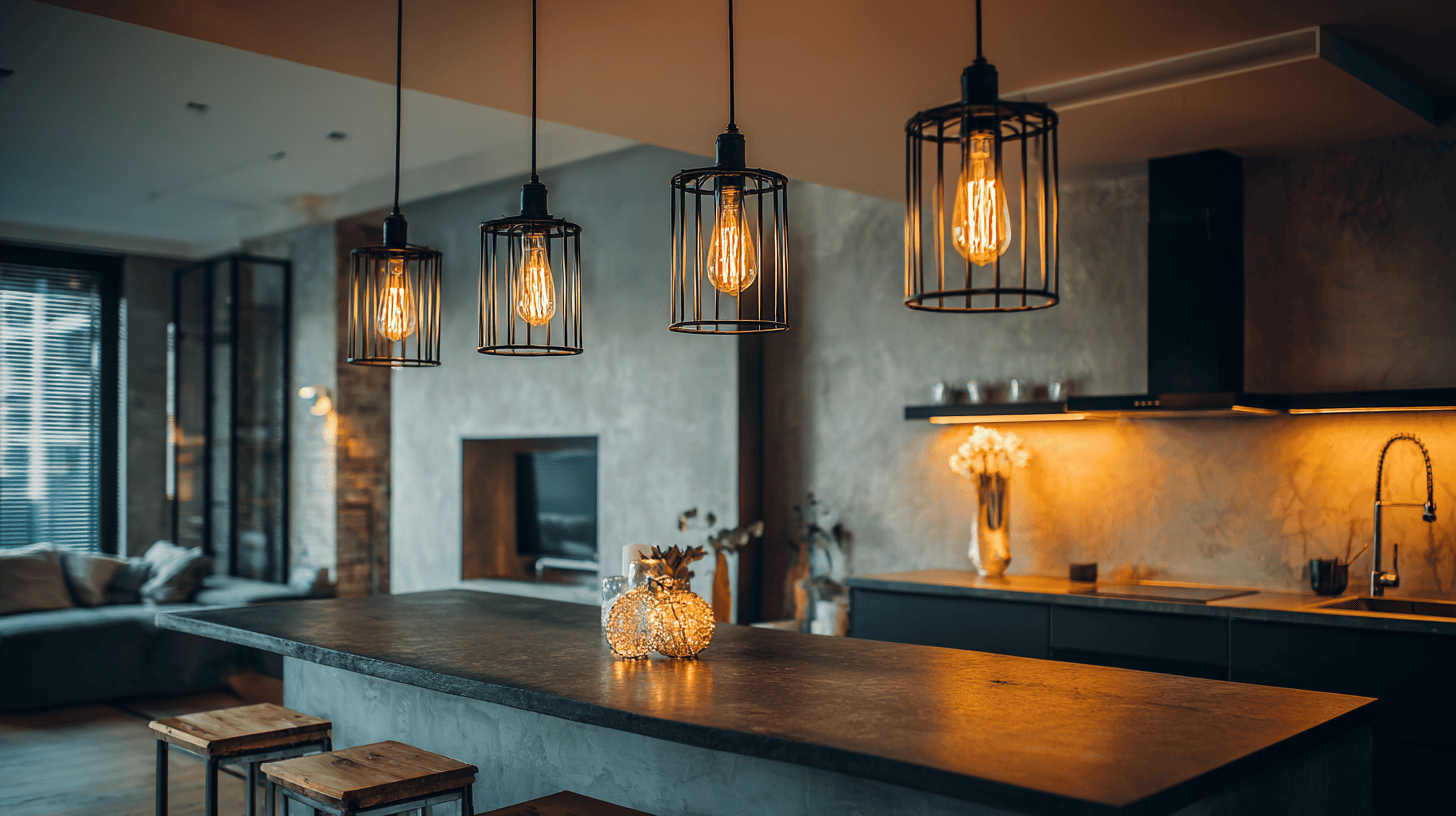 vintage inspired statement lighting