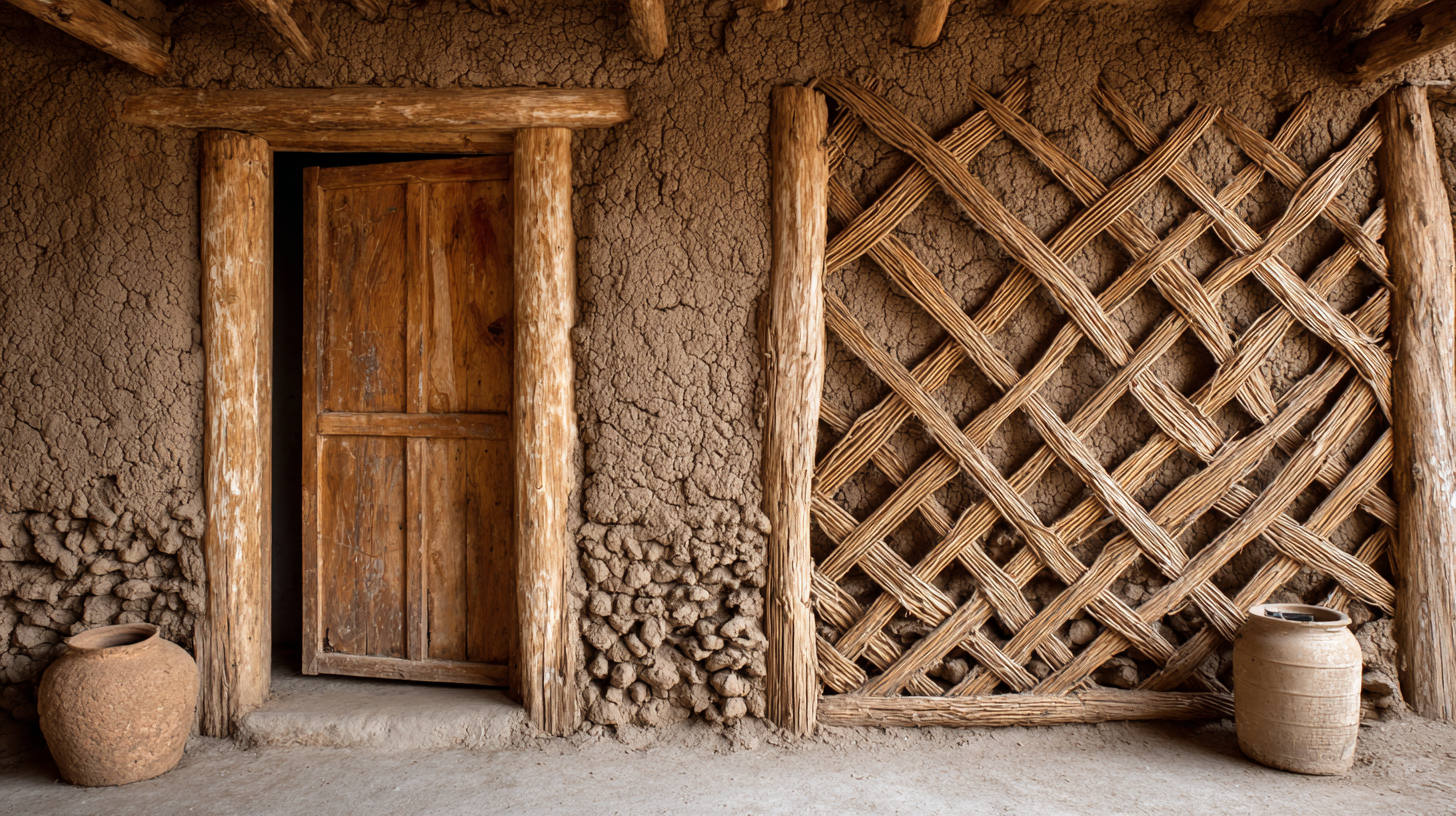 wattle and daub construction