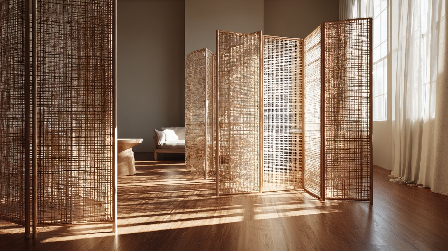 woven natural screens